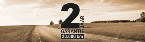 Standaard ruime Vmoto garantie